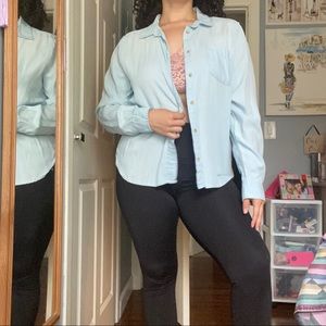American eagle button up